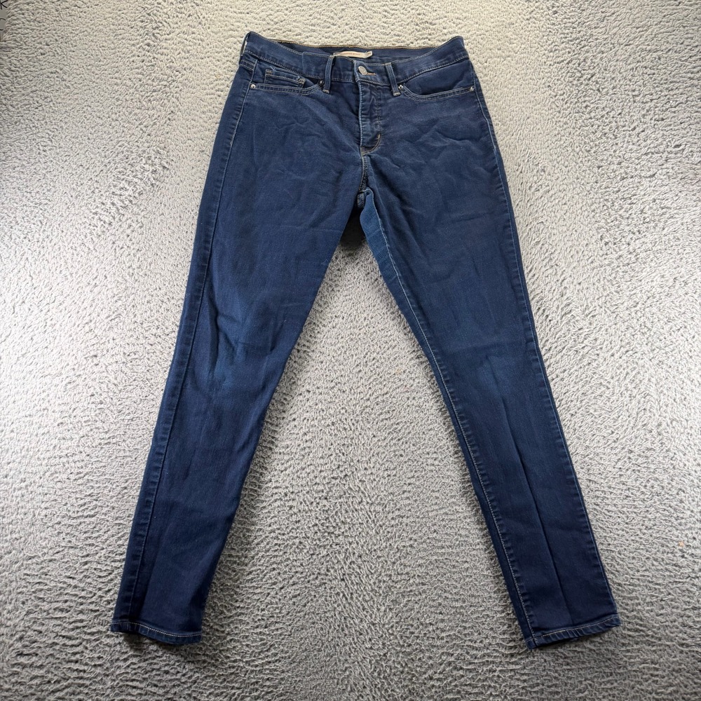 Levi's 311 Shaping Jeans Womens 29x30‎ Blue Denim Cotton Skinny Stretch Workwear